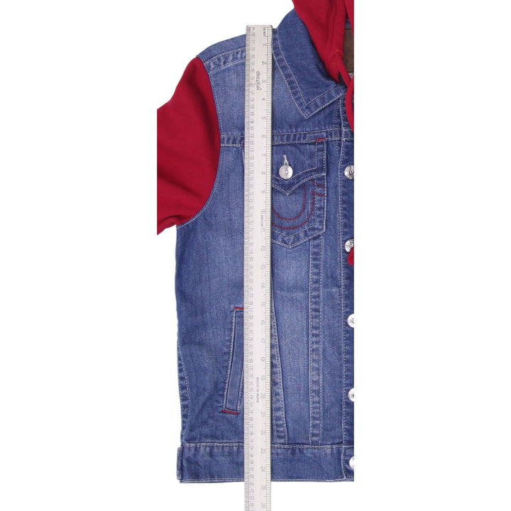 Mens True Religion Hooded Denim Jacket Size M | Migration_Hoodies - View 7 | Fashion Rerun
