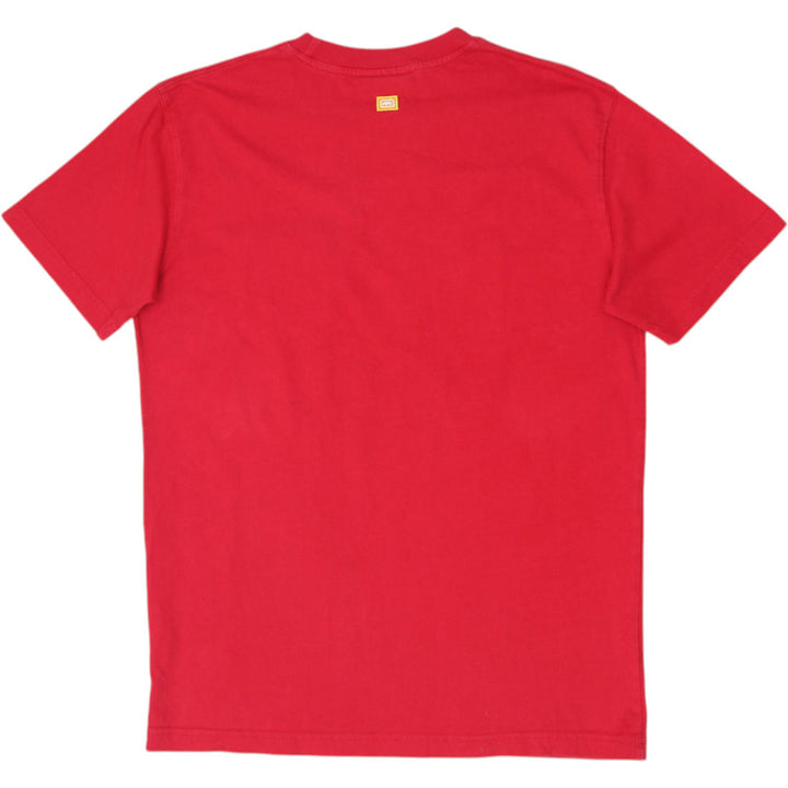 Y2K Mens Ecko Unltd. Classic Red Rhino Logo Graphic T-Shirt Size M