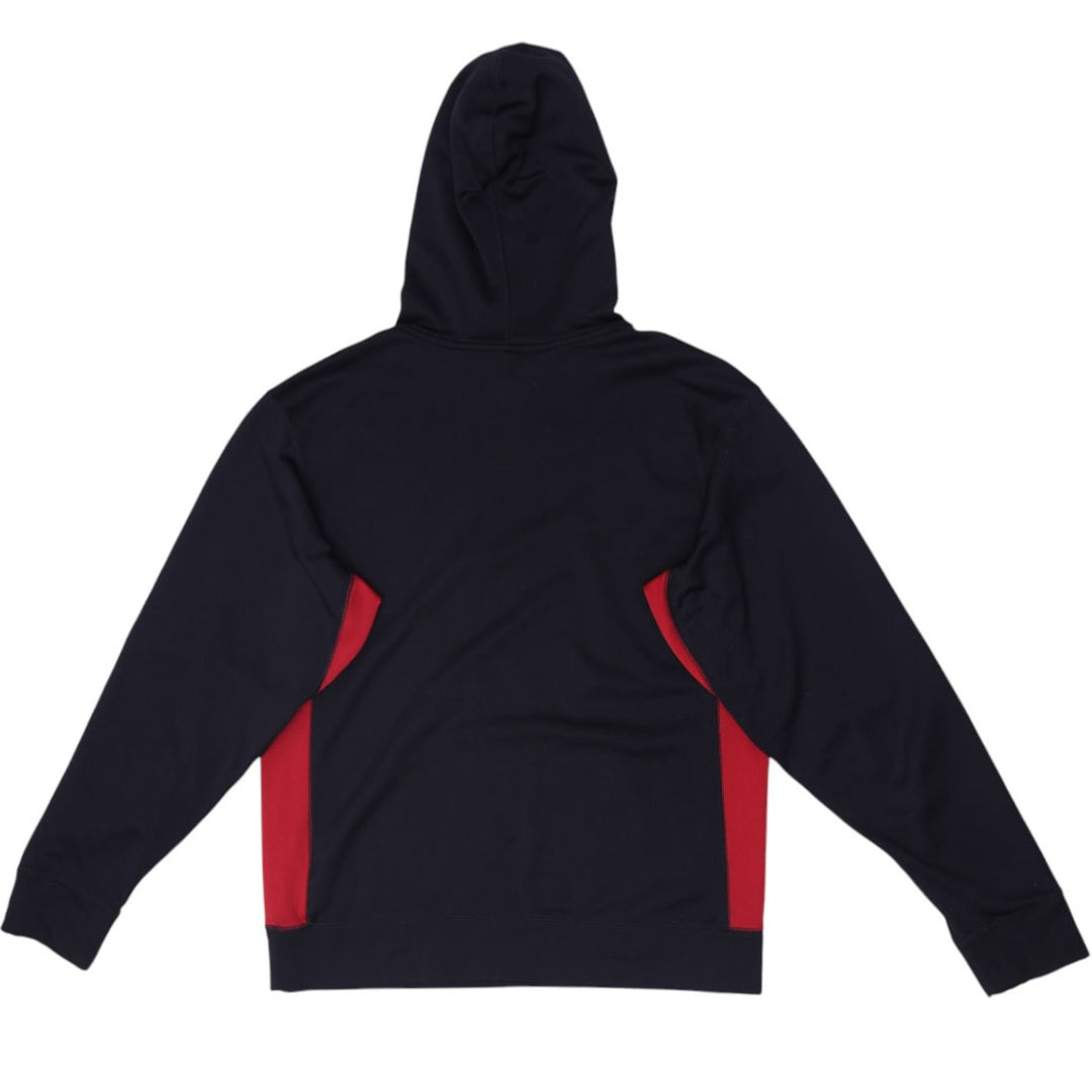 Mens Nike Therma-Fit Black Red Pullover Hoodie Size M