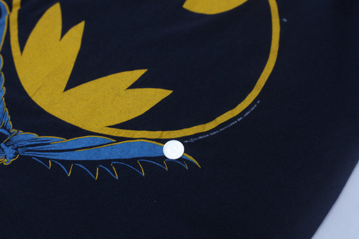 1988 Vintage DC Comics Batman T-Shirt Single Stitch Made in USA L - Fashion Rerun Vintage Migration_T-Shirt