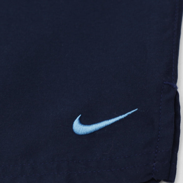Mens Nike Navy Athletic Elastic Waist Sports Shorts Size M