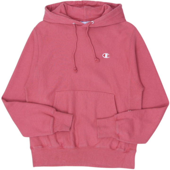 Mens Champion Logo Reverse Weave Pullover Hoodie