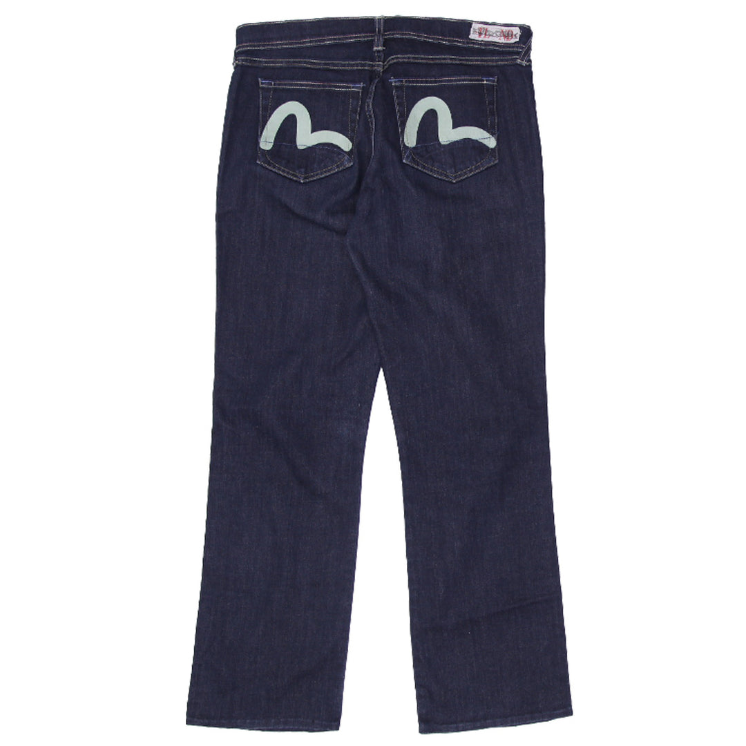 Y2K Mens Evisu Puma Straight Leg  Altered Jeans