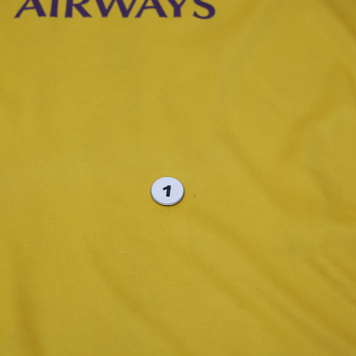 Mens Nike FC Barcelona Qatar Airways Senyera Away Football Shirt Jersey Size L