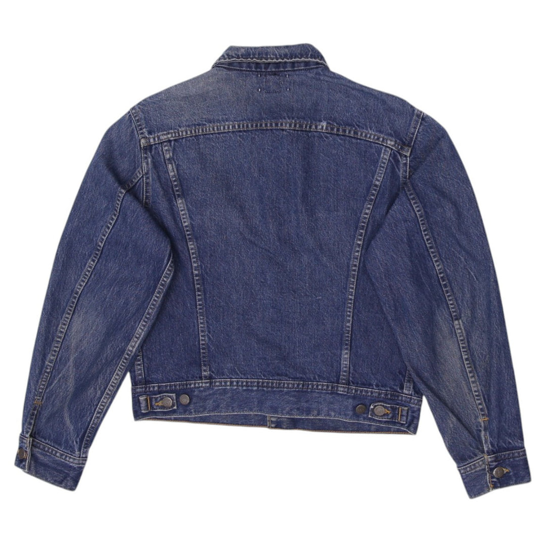 Vintage Ladies Lee Denim Trucker Jacket Washed Blue