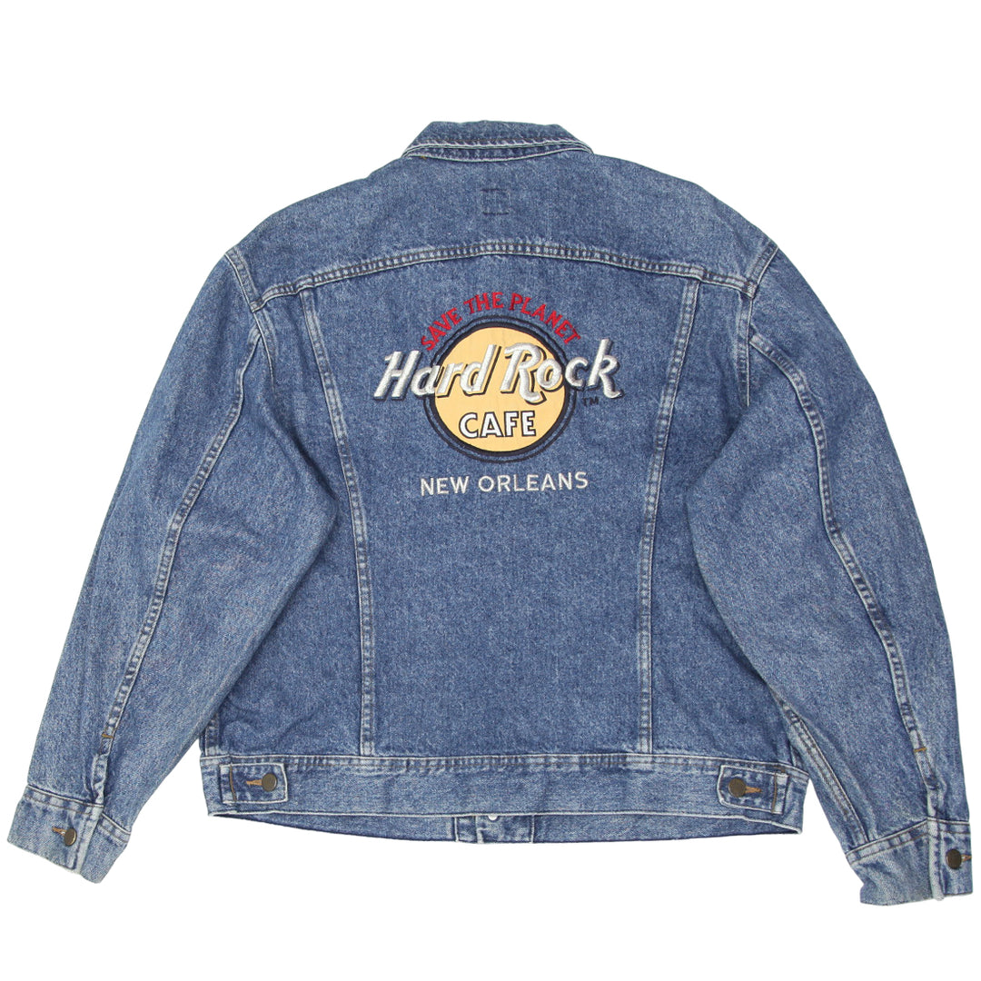 Vintage Lee Hard Rock Café New Orleans Denim Jacket