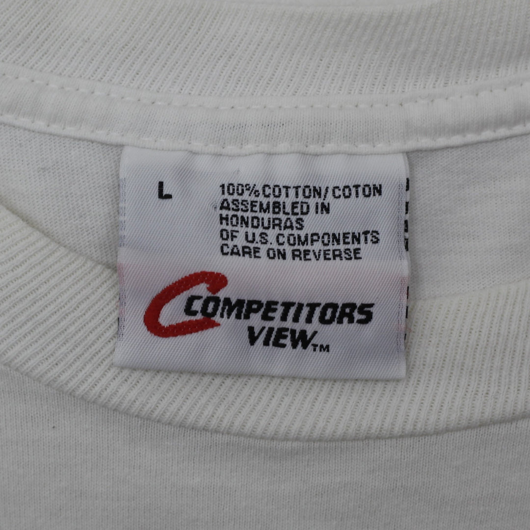 Vintage Jeff Gordon NASCAR "Catch Him If You Can" Graphic T-Shirt L | Migration_T-Shirts - Back View | Fashion Rerun