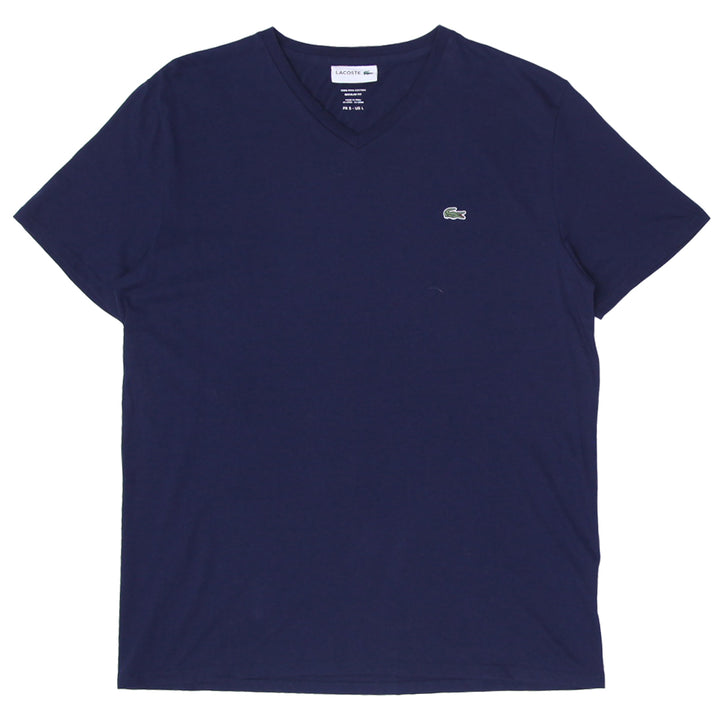 Mens Lacoste V-Neck Regular Fit T-Shirt