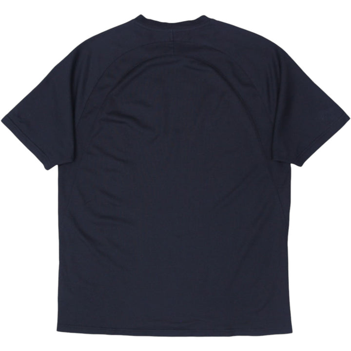 Vintage Embroidered Nike Logo Black T-Shirt