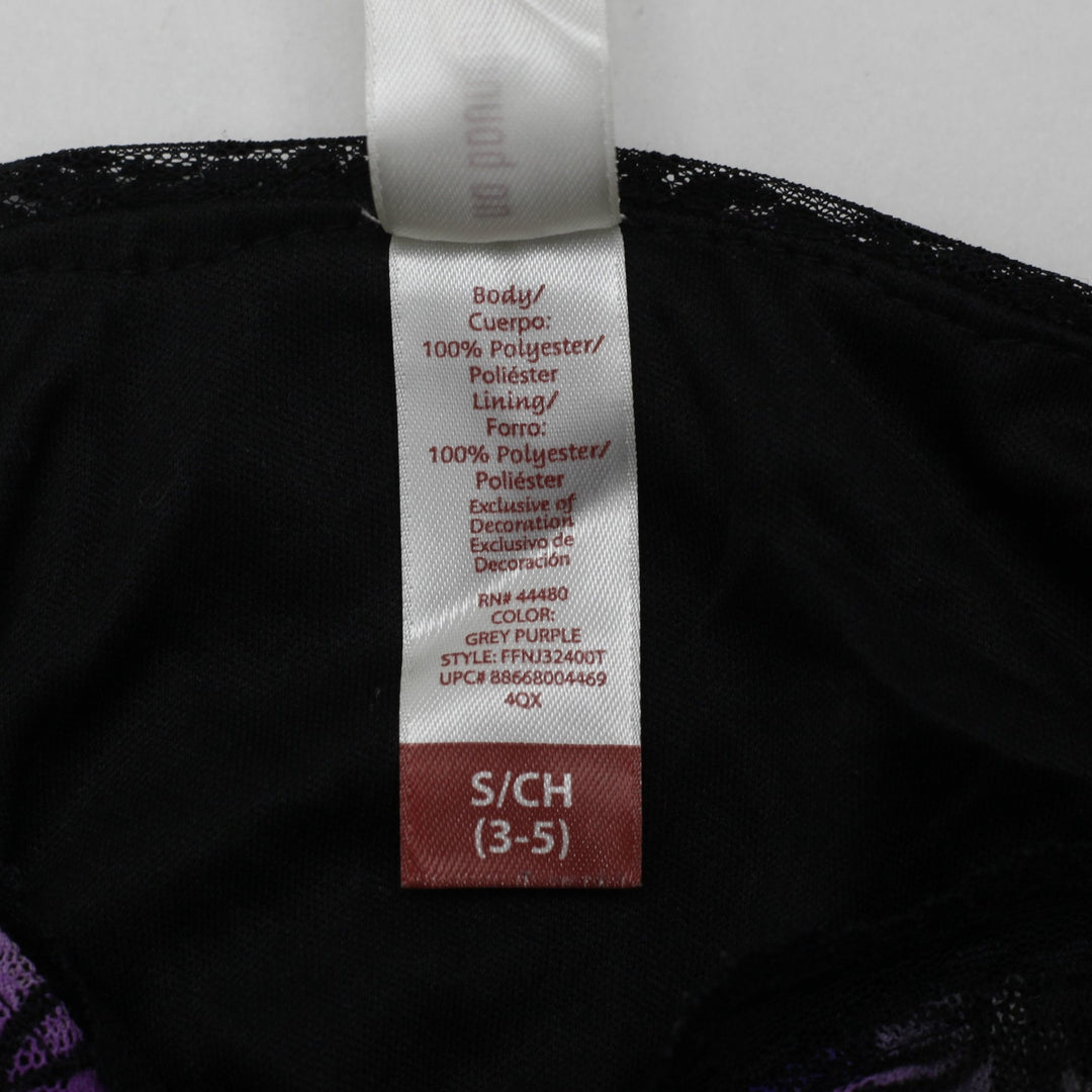 Y2K Ladies No Boundaries Mesh Overlay Butterfly Print Cami Tank Top Size S