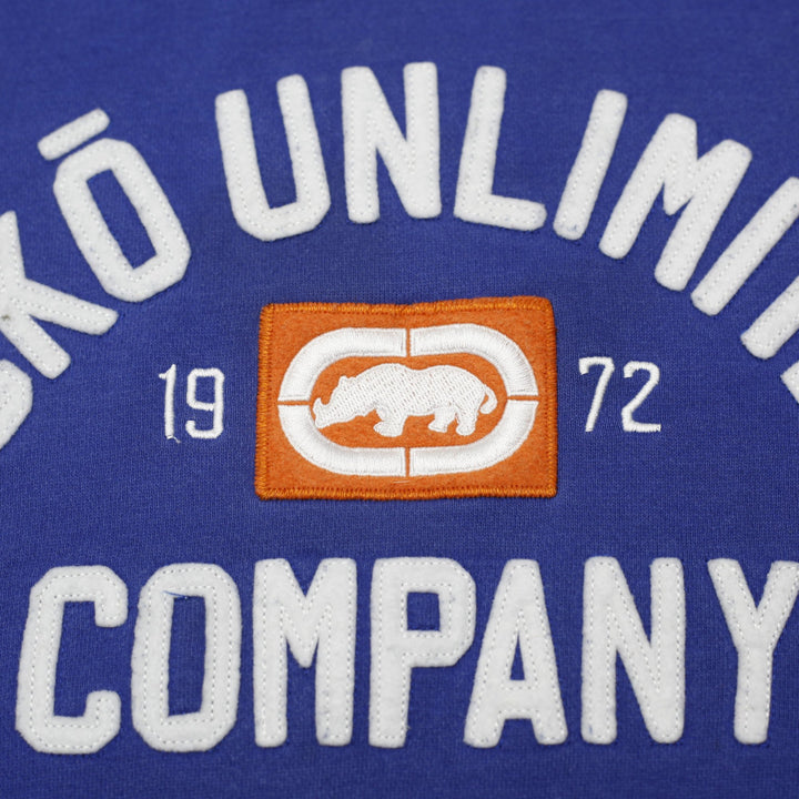 Mens Ecko Unlimited Heavyweight Fleece Pullover Hoodie Size L