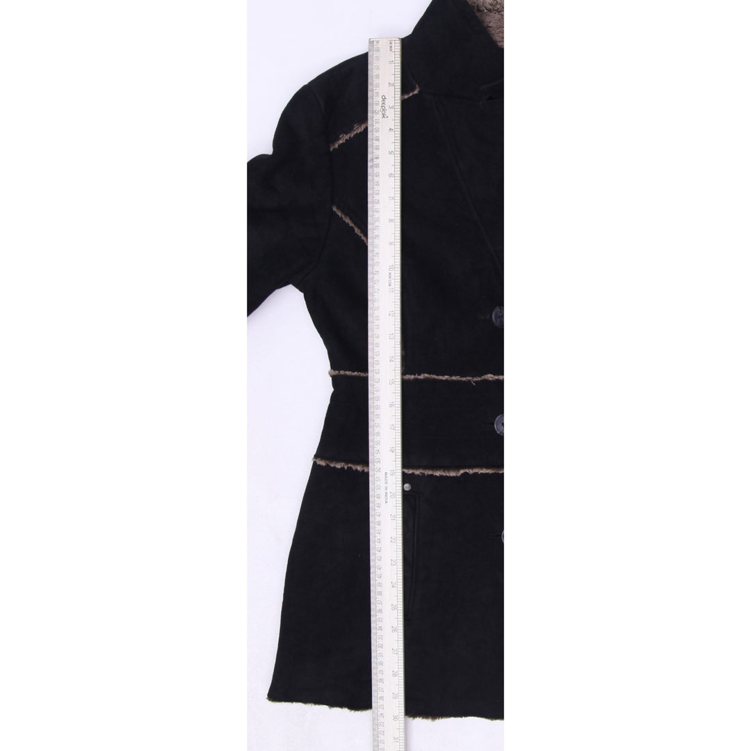 Y2K Camaieu Faux Fur Lined Afghan Coat Size M | Migration_Jackets - View 7 | Fashion Rerun