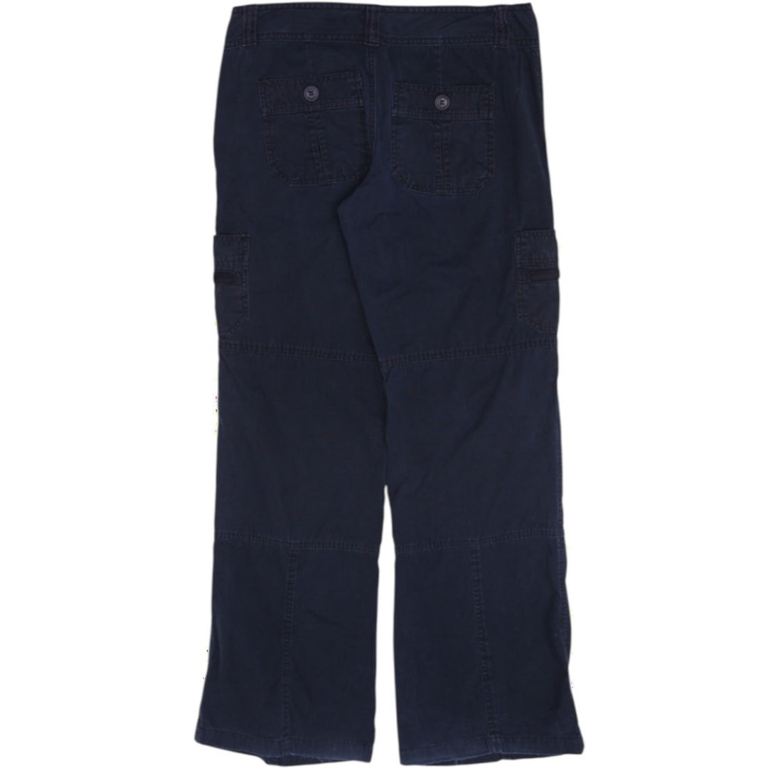 Y2K Ladies Aeropostale Low Rise Utility Cargo Flare Pants Size 1/2