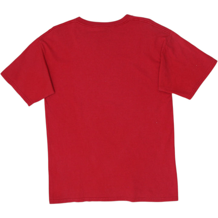 Mens Nike Team Canada T-Shirt Red Graphic Cotton Sports Size L