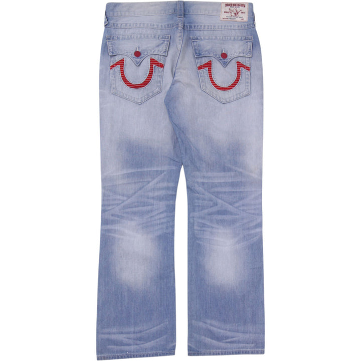 Y2K Mens True Religion Section Straight Jeans Size 36