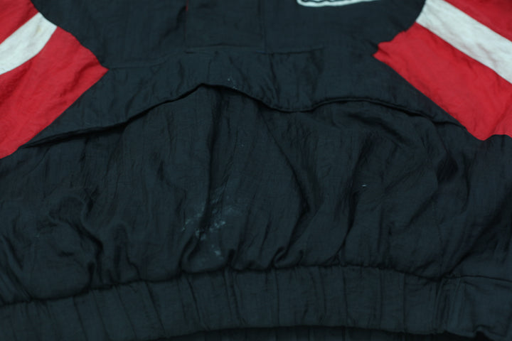 Vintage Kansas City Chiefs 1/2 Zip Quilt Hooded Jacket Size XL - Fashion Rerun Vintage Migration_Jacket