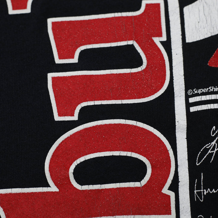Vintage 1990s Chicago Bulls Roster Signature Sweatshirt Size Large Made In USA