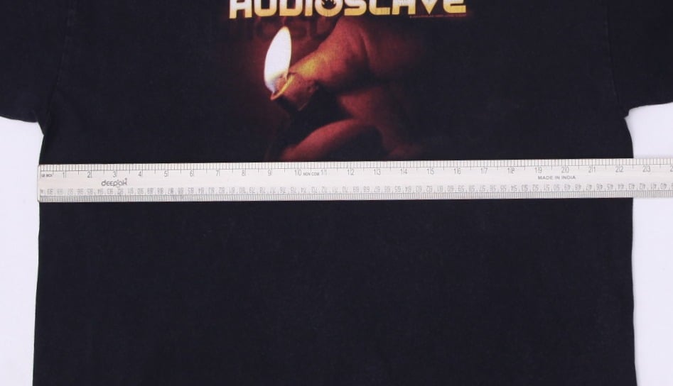 Vintage Mens Audioslave T-Shirt Black Graphic Tour 2003 Cotton XL | Migration_T-Shirts - Alternate View | Fashion Rerun
