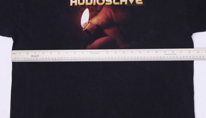Vintage Mens Audioslave T-Shirt Black Graphic Tour 2003 Cotton XL | Migration_T-Shirts - Alternate View | Fashion Rerun