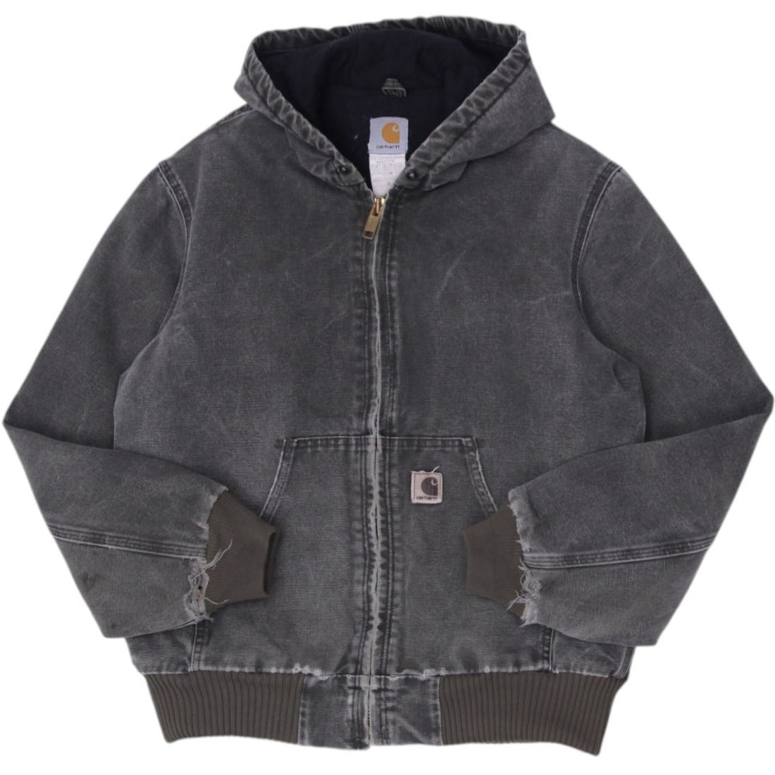 Carhartt アクティブジャケット J130 MOS Sサイズ Shop Vintage Carhartt J130 MOS Quilted Hooded Duck Jacket Size S