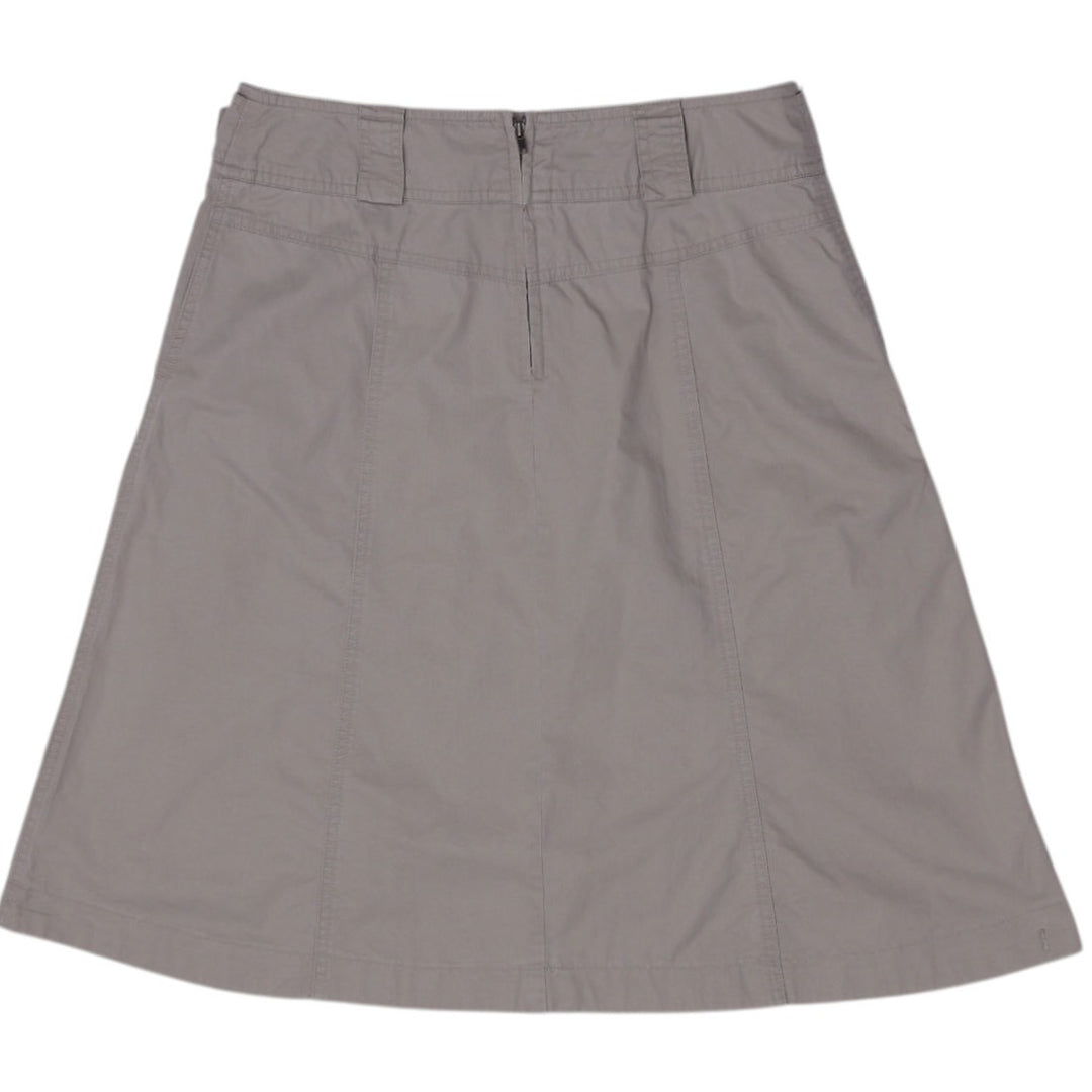 Y2K Ladies Tribal Belted Studded Pocket A-Line Midi Skirt  Size 6