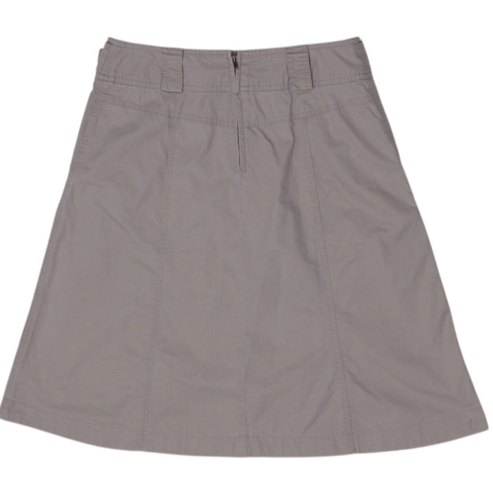 Y2K Ladies Tribal Belted Studded Pocket A-Line Midi Skirt  Size 6