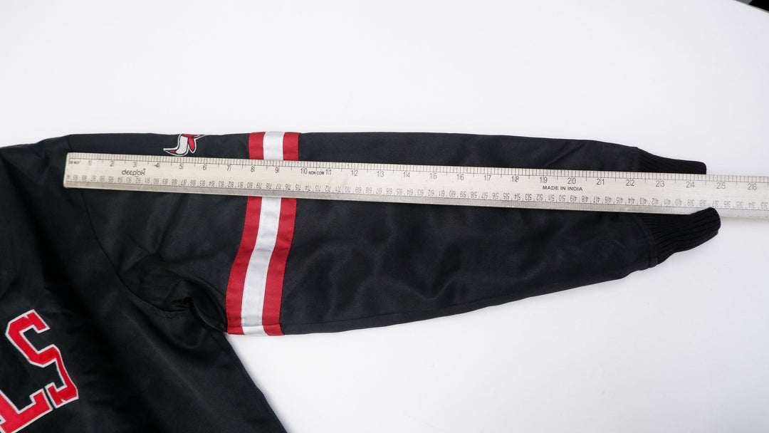 Mens Mitchell Ness Hardwood Classics Chicago Bulls Varsity Jacket