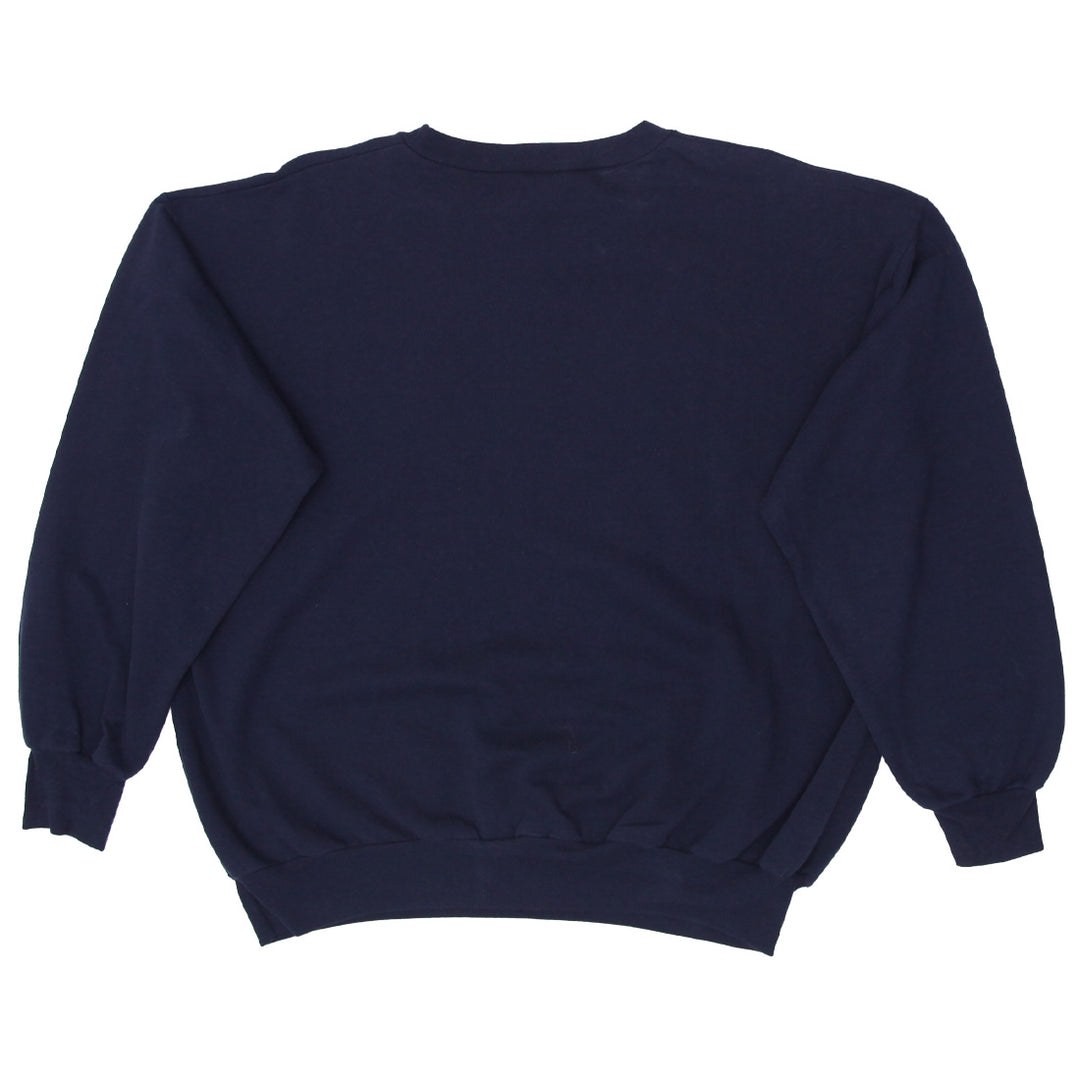Vintage 1993 Michigan Wolverines Crewneck Sweatshirt Size XL, Navy Blue - Fashion Rerun Vintage Migration_Sweaters