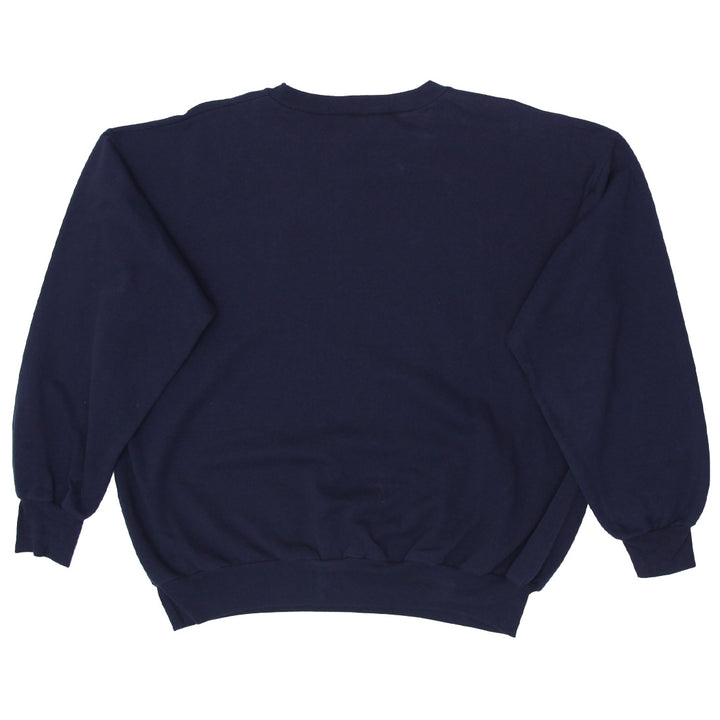 Vintage 1993 Michigan Wolverines Crewneck Sweatshirt Size XL, Navy Blue - Fashion Rerun Vintage Migration_Sweaters