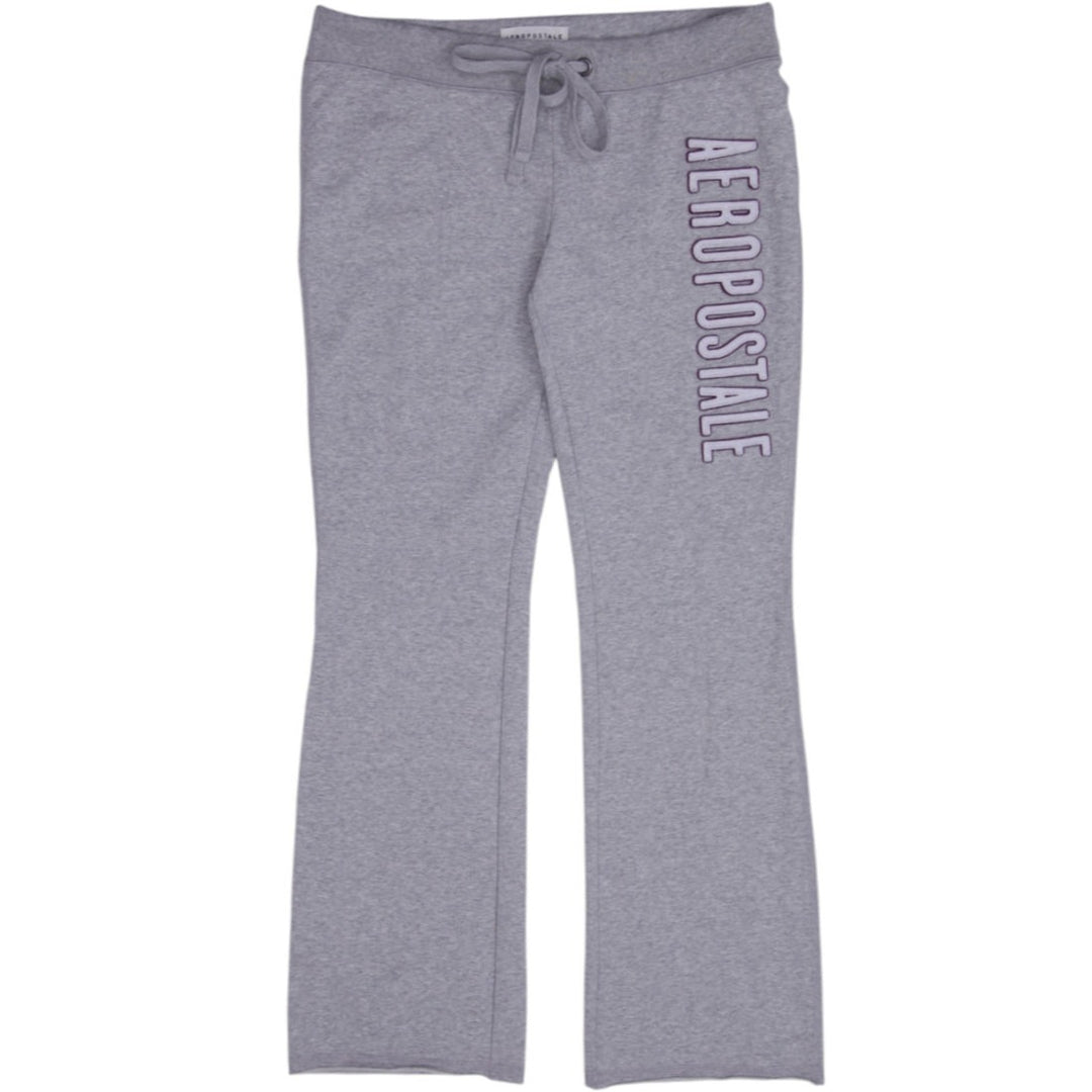 Y2K Ladies Aeropostale Flare Leg Sweatpants Size L