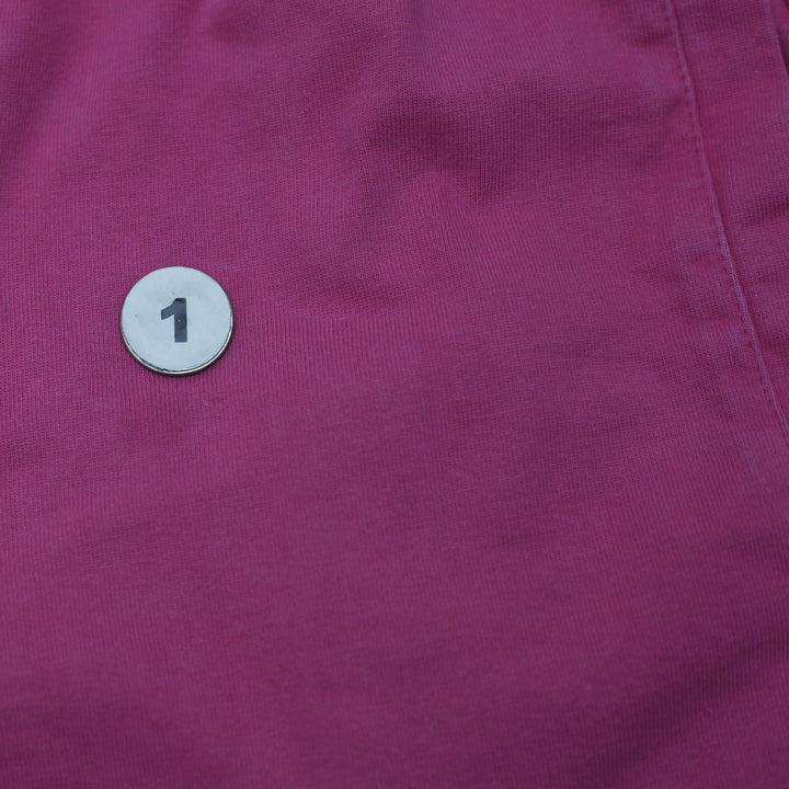 Ladies OVO Made In Canada Pink Sweat Shorts Size S