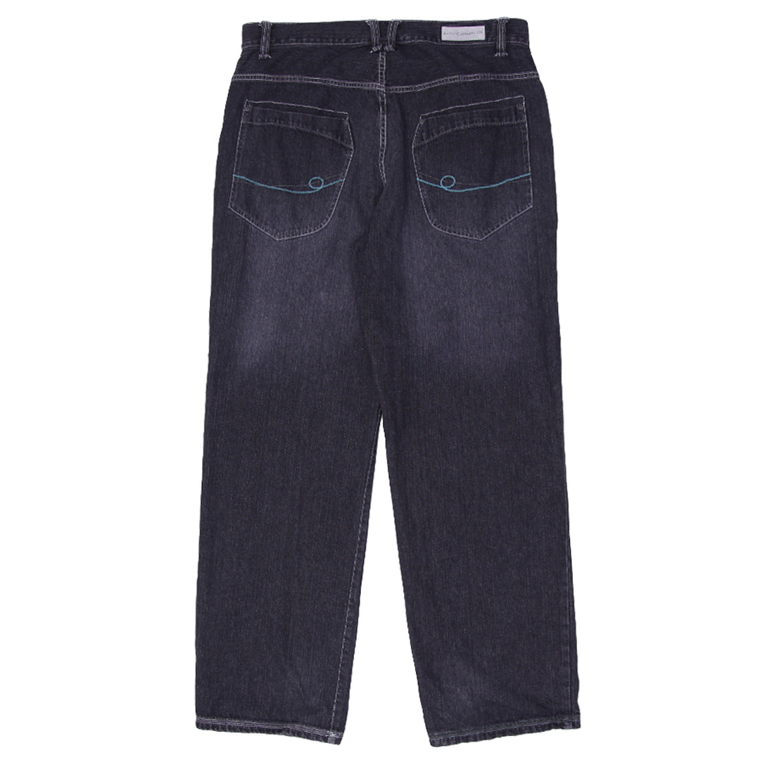 Y2K Mens Enyce Clothing Co. Baggy Wide Straight Leg Jeans