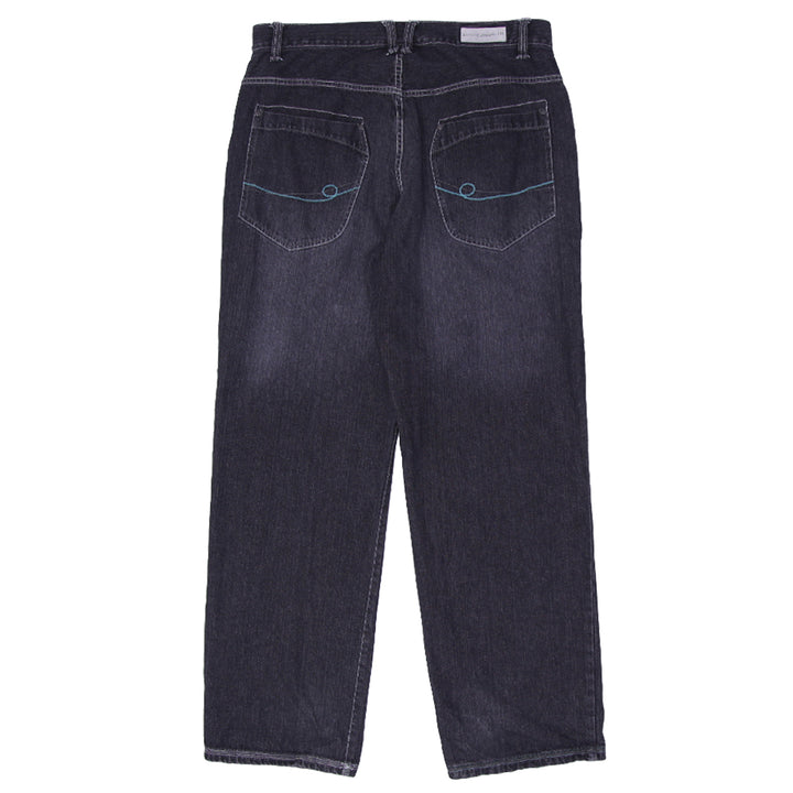 Y2K Mens Enyce Clothing Co. Baggy Wide Straight Leg Jeans