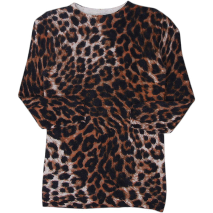 Ladies Talbots Sweater Animal Print Cashmere Knitwear Size XS | Migration_Knitwear & Sweaters | Fashion Rerun
