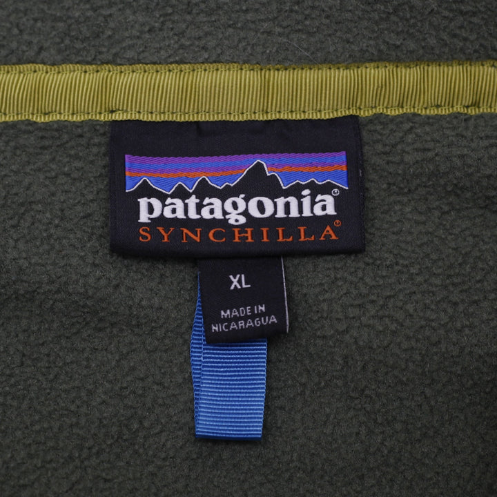 Mens Patagonia Lightweight Synchilla Snap-T Fleece Pullover Size XL