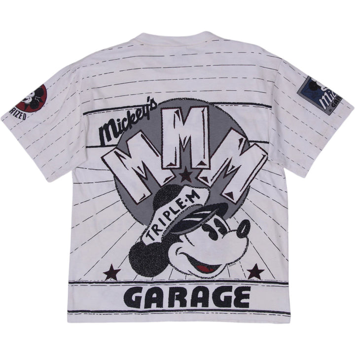Vintage 90s Disney Mickey Mouse "Octane 93" T-Shirt Size L