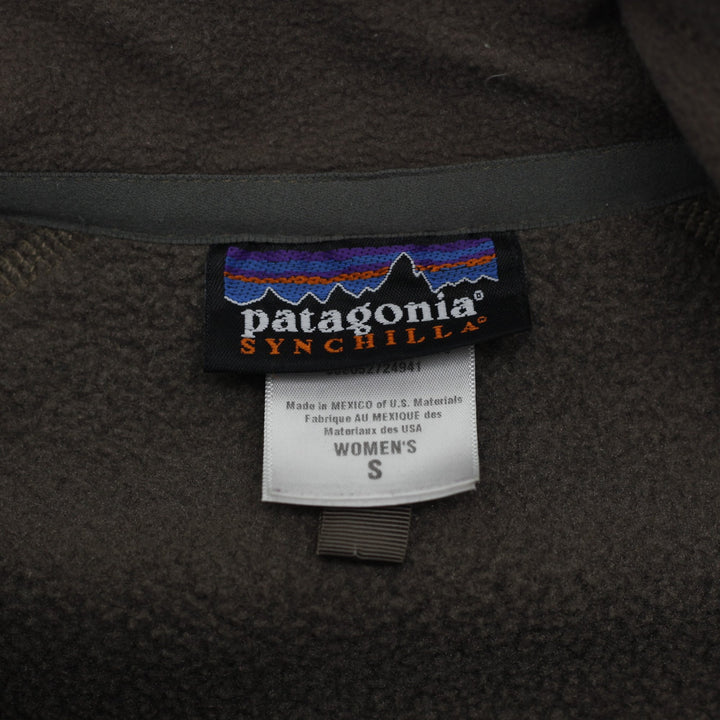 Ladies Patagonia Synchilla Full Zip Fleece Vest Size S