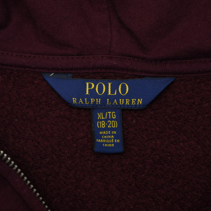 Mens Polo Ralph Lauren Full Zip Fleece Hoodie Size XL