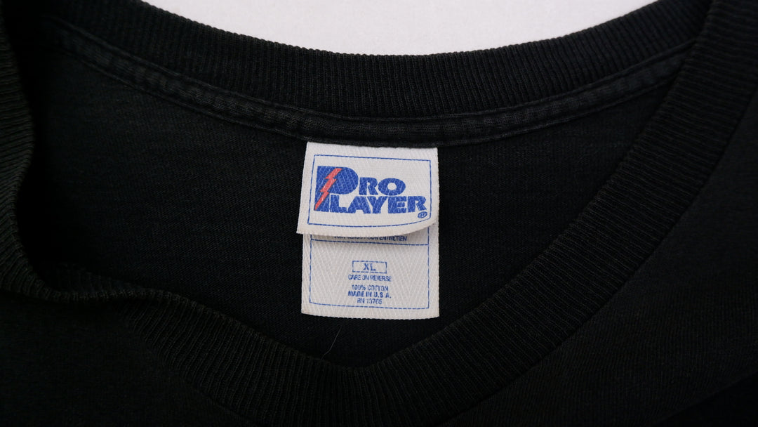 Vintage Pro Player Toronto Raptors Made In USA Single Stitch T-Shirt | Migration_T-Shirts UAENAT20 - Back Vie | Fashion Rerun