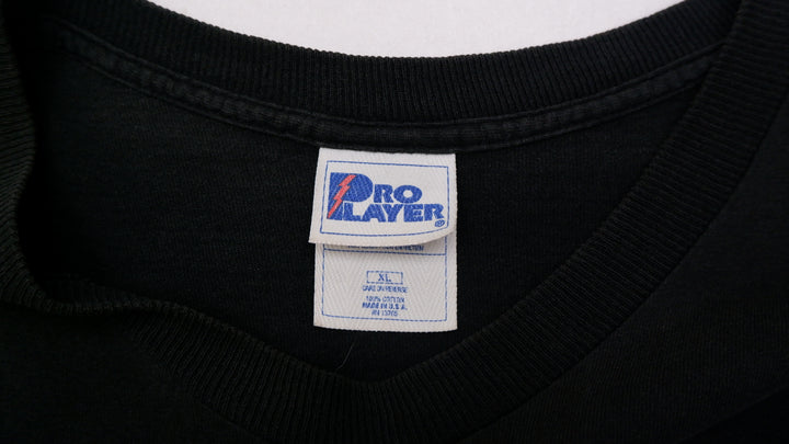 Vintage Pro Player Toronto Raptors Made In USA Single Stitch T-Shirt | Migration_T-Shirts UAENAT20 - Back Vie | Fashion Rerun