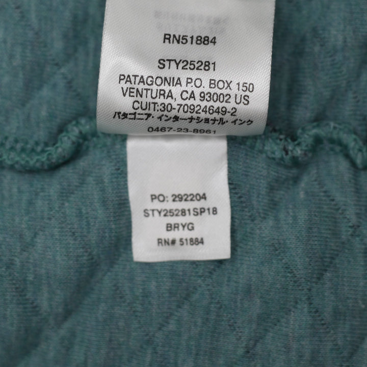Mens Patagonia Quilted Snap-T Fleece Pullover Sweatshirt Size XL