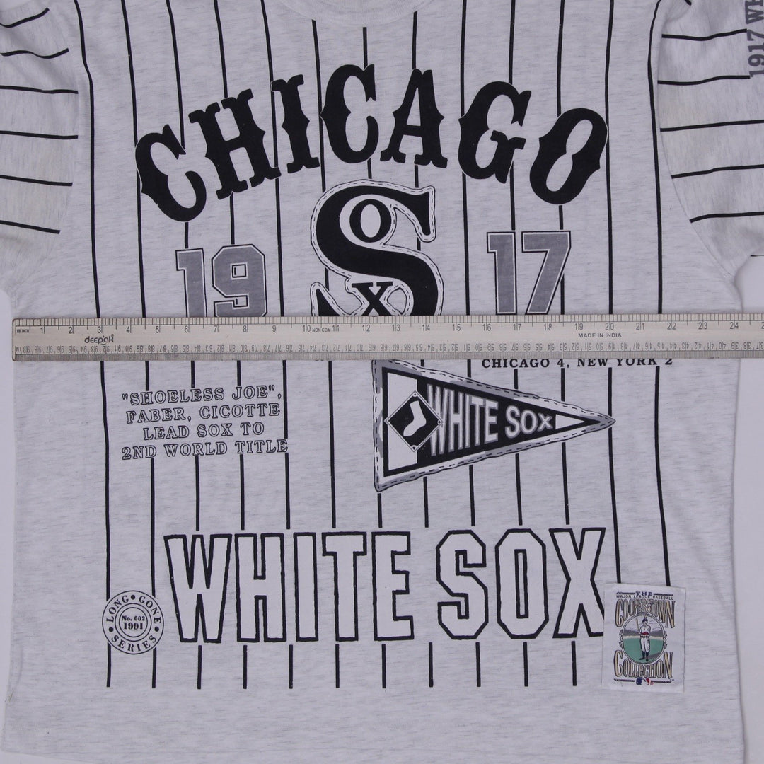 Vintage Vintage 90s Long Gone Chicago White Sox 1917 World Series T-Shirt Sz XL