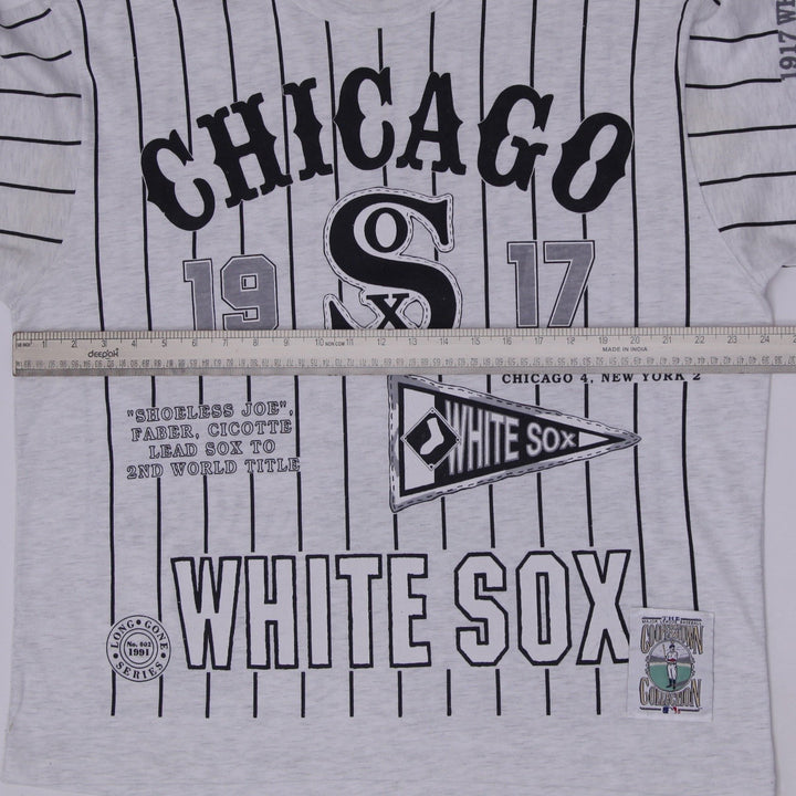 Vintage Vintage 90s Long Gone Chicago White Sox 1917 World Series T-Shirt Sz XL