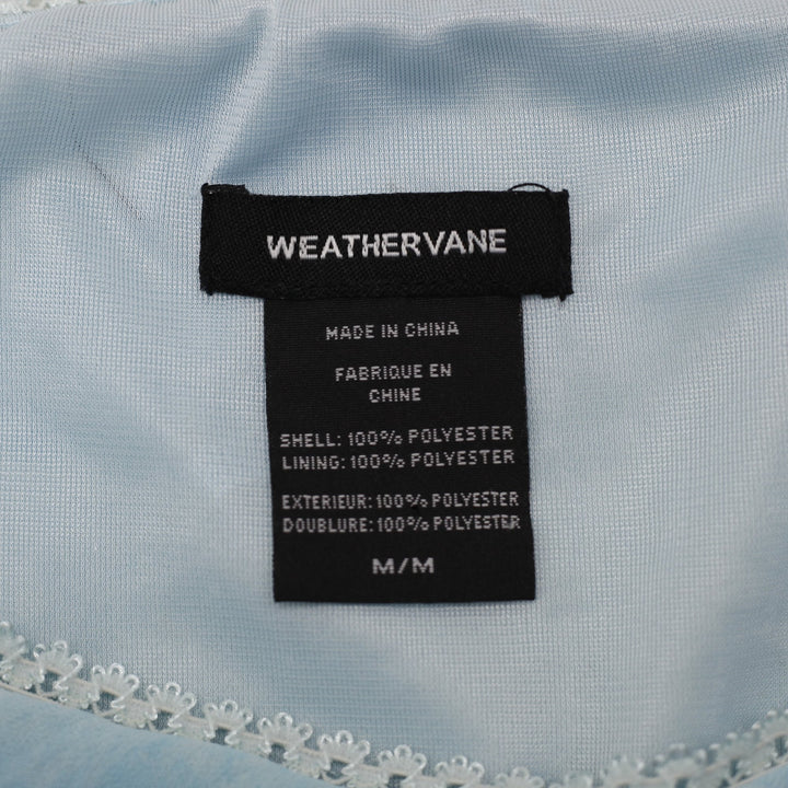 Y2K Ladies Weathervane Embroidered Midi Skirt Size M | Migration_Skirts - Back View | Fashion Rerun