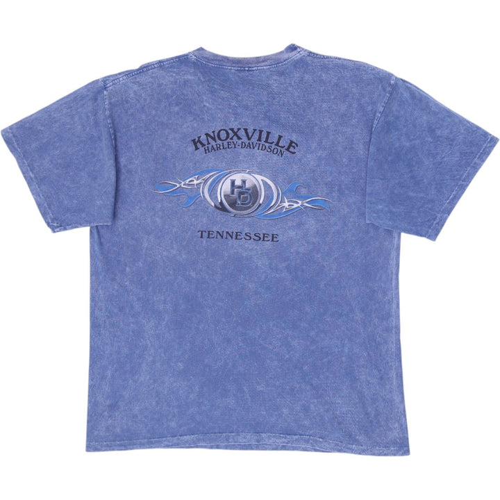 Vintage Harley Davidson Knoxville TN Made In USA Single Stitch T-Shirt Size XL