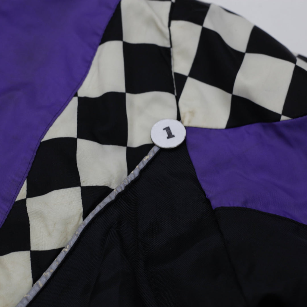 Vintage Mens Choko Hot Rider Jacket Black Checkered | Migration_Jackets - Alternate View | Fashion Rerun