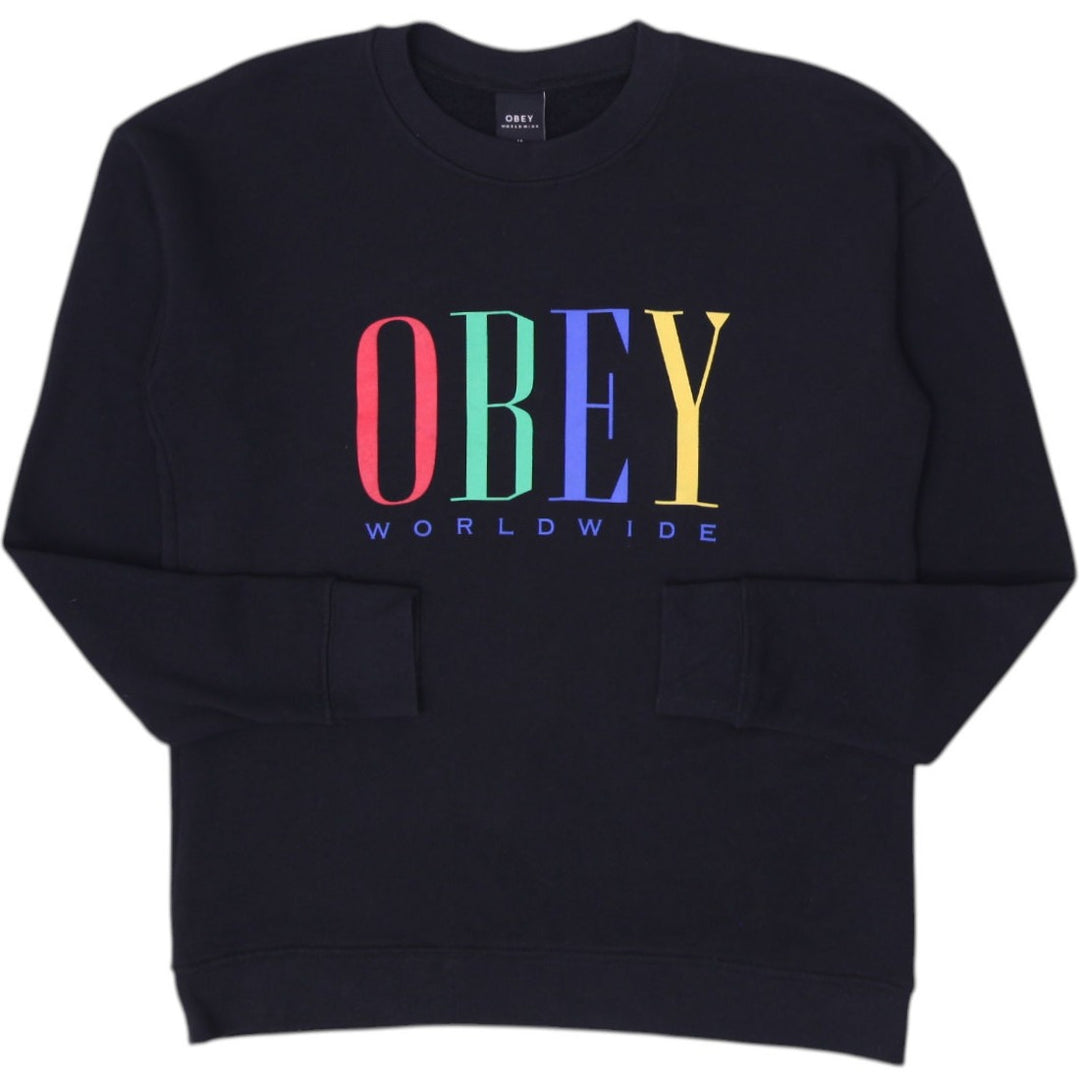 Obey Worldwide Pullover Sweatshirt Size M | Migration_Sweatshirts SW COLLECTION | Fashion Rerun