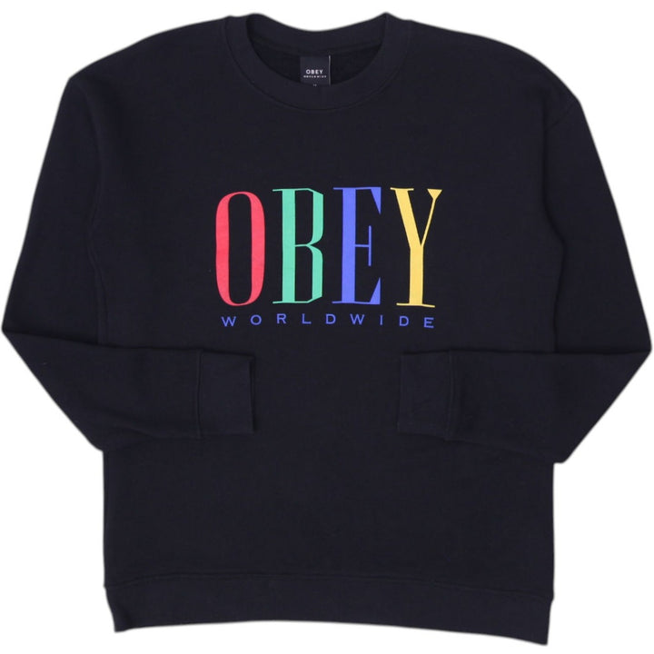 Obey Worldwide Pullover Sweatshirt Size M | Migration_Sweatshirts SW COLLECTION | Fashion Rerun