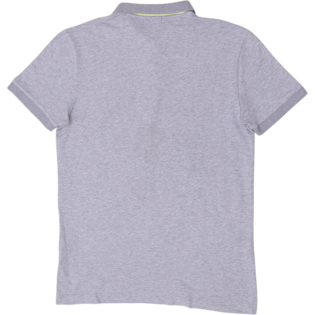 Mens Boss Regular Fit Gray Polo T-Shirt Size S