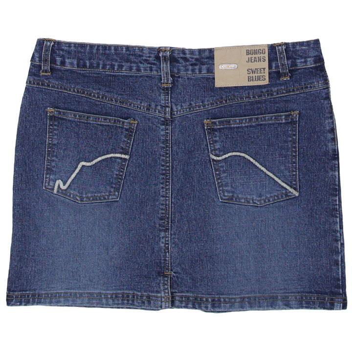 Y2K Ladies Bongo Denim Mini Skirt - Fashion Rerun Vintage Migration_Skirt